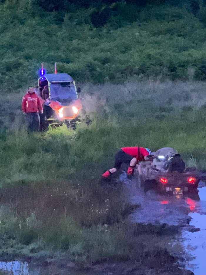 4 maramureseni, rataciti cu ATV-urile in zona Bixad (Foto)