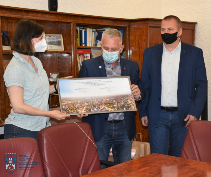 Cetatean de onoare, felicitrat de Primaria Satu Mare
