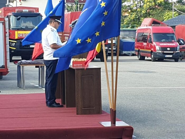 Avansări in grad la pompieri