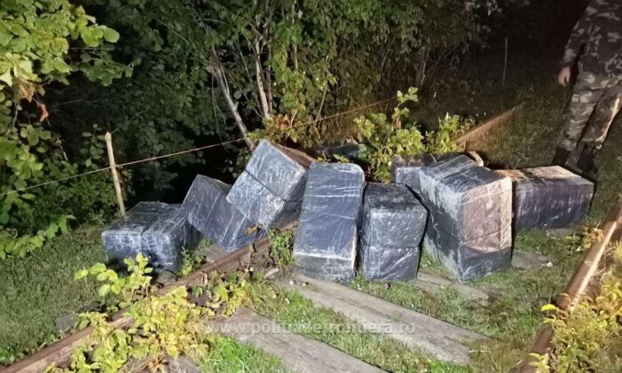 Traficant ucrainean, retinut cu focuri de arma