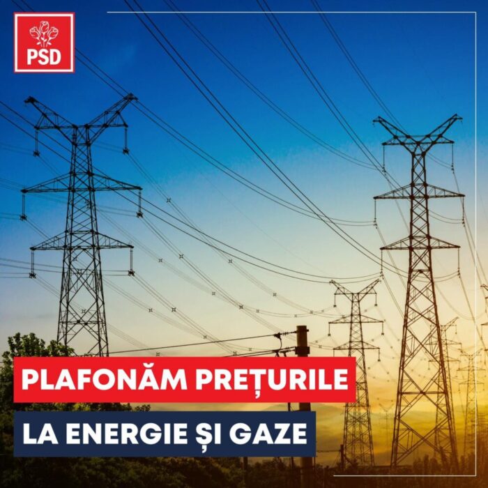Ioana Bran: „PSD propune un proiect de lege prin care vor fi plafonate prețurile la gaz și energie”