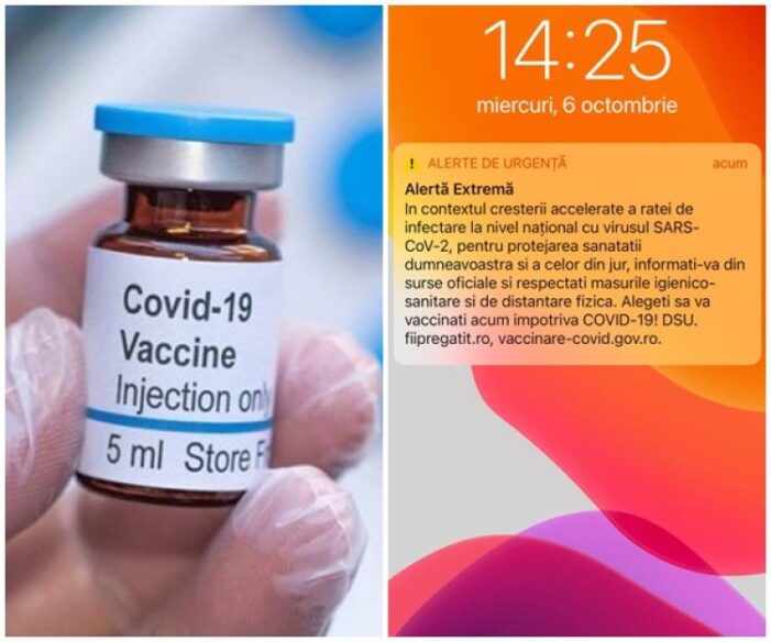 Mesaj Ro-Alert ! Indemn pentru vaccinare !