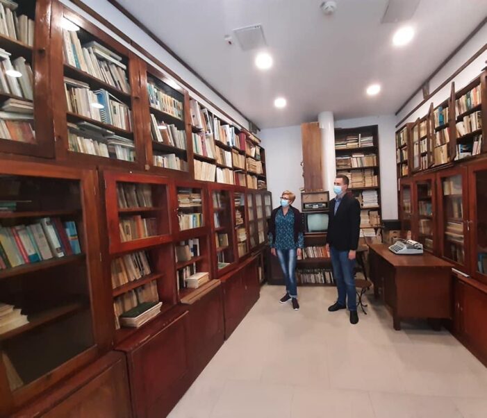 Mutarea Bibliotecii Judetene in noul sediu, in grafic (Foto)