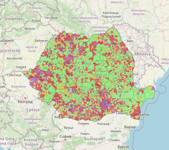 Cum puteți afla incidența COVID-19, în timp real, în fiecare localitate din România