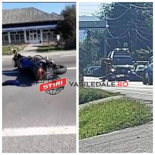 Doi motociclisti din Negresti-Oas, raniti intr-un accident in Maramures (Foto)