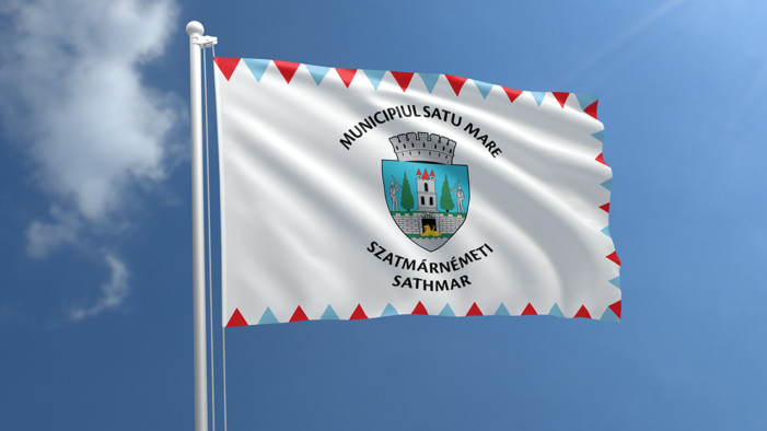 Satu Mare are primul steag oficial