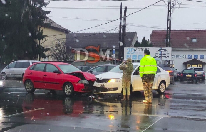 Tamponare pe Lucian Blaga ! (Foto)