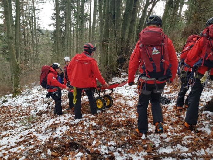 Barbat accidentat grav intr-o padure