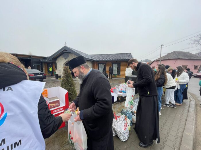 Episcopia Ortodoxă Română a Maramureșului și Sătmarului, solidaritate cu refugiatii ucraineni (Foto)
