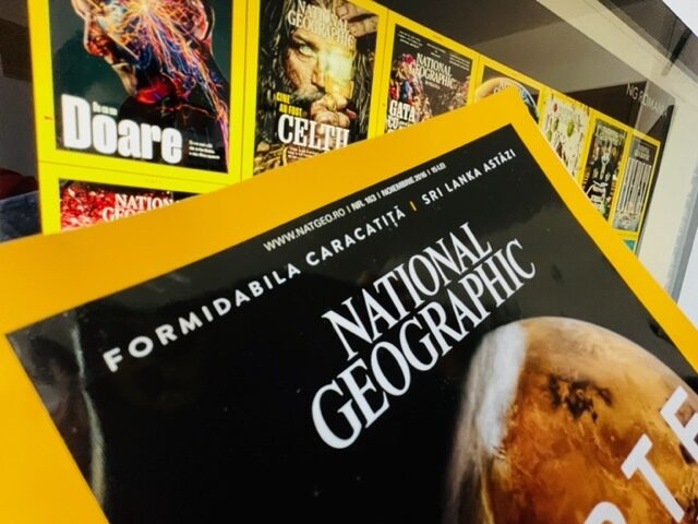 National Geographic oprește printarea și publicarea revistelor în Romania !