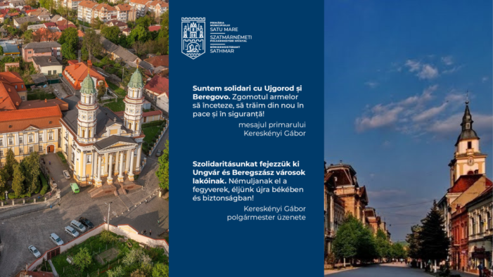 Satu Mare, solidar cu Ujgorod si Beregovo