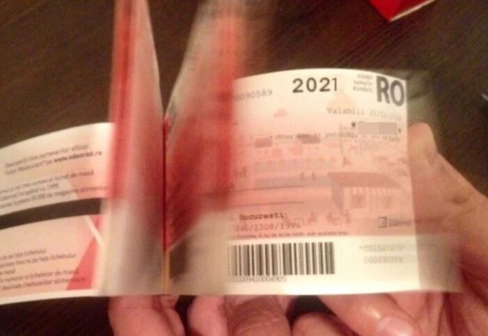 Se eliberează tichete de masă pentru persoanele vaccinate la Policlinca Veche