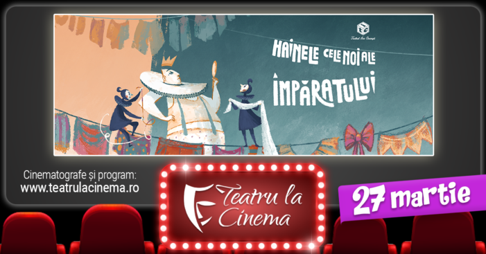 Spectacol excepțional marca Teatrul „Ion Creangă” la cinematograf, în Satu Mare