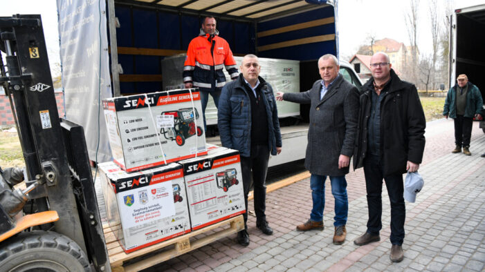 Un nou transport de ajutoare umanitare a plecat din Satu Mare către Beregovo
