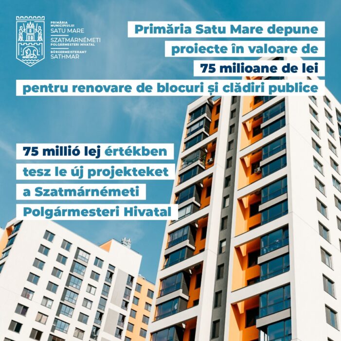 Proiecte de zeci de milioane de lei pentru renovare de blocuri