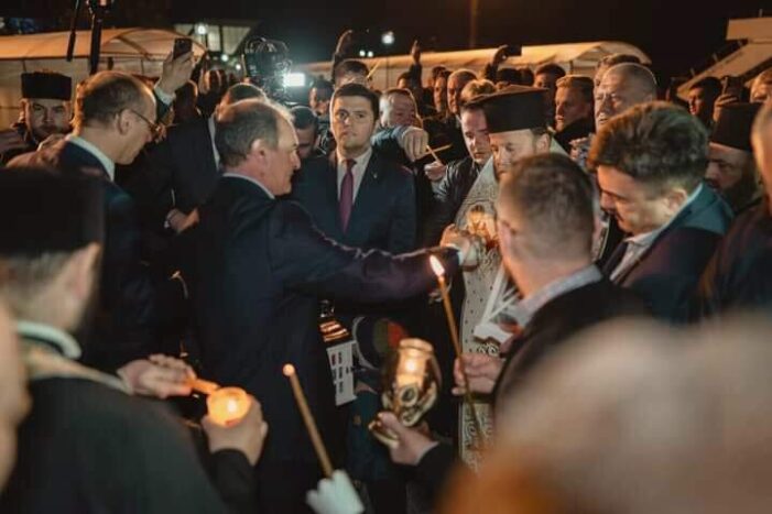 Lumina Sfanta a ajuns la Satu Mare