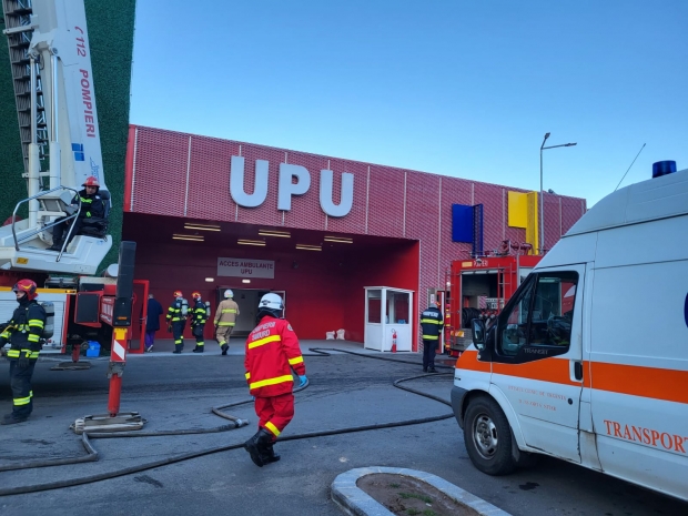 Incendiu la secția UPU a spitalului Bagdasar-Arseni
