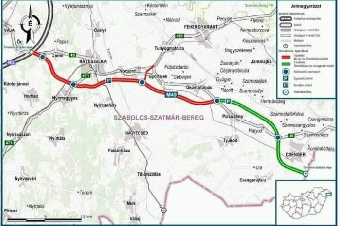 Varianta de ocolire a municipiului Satu Mare, conectata la rețeaua de autostrăzi europene