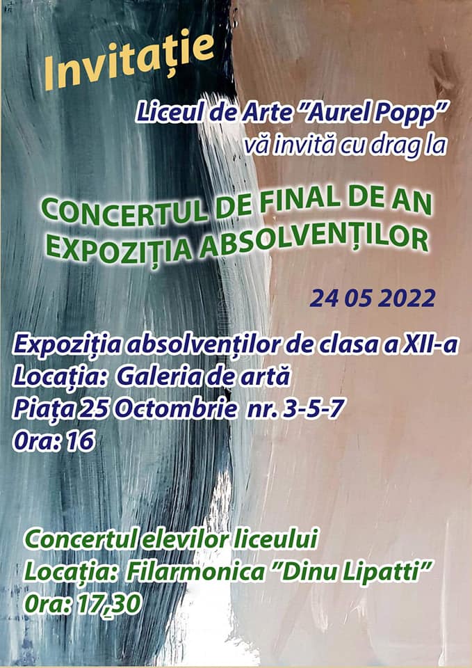 Liceul de Arte „Aurel Popp”: Expozitia absolventilor