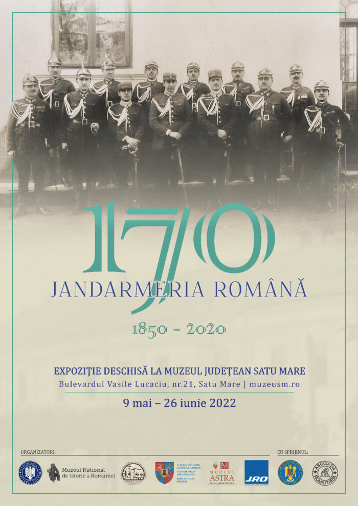 Deschiderea expoziției „Jandarmeria Română 1850 – 2020” la Muzeul Județean Satu Mare