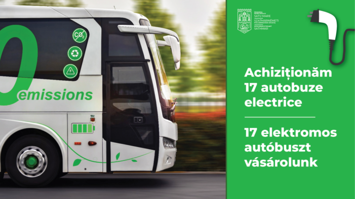 Primaria Satu Mare cumpara 17 autobuze electrice