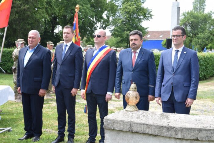 Comemorare la Cimitirul Eroilor din Satu Mare