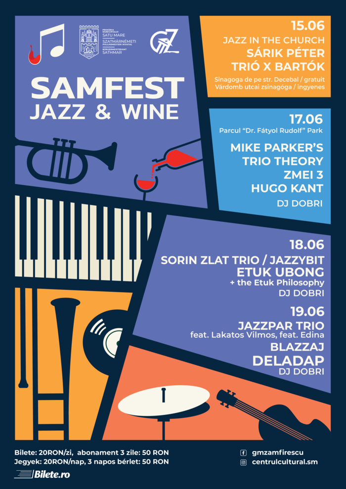 Samfest Jazz & Wine aduce jazzul mai aproape