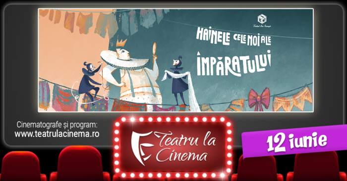 Spectacol excepțional marca Teatrul Ion Creangă în cinematografele din Satu Mare