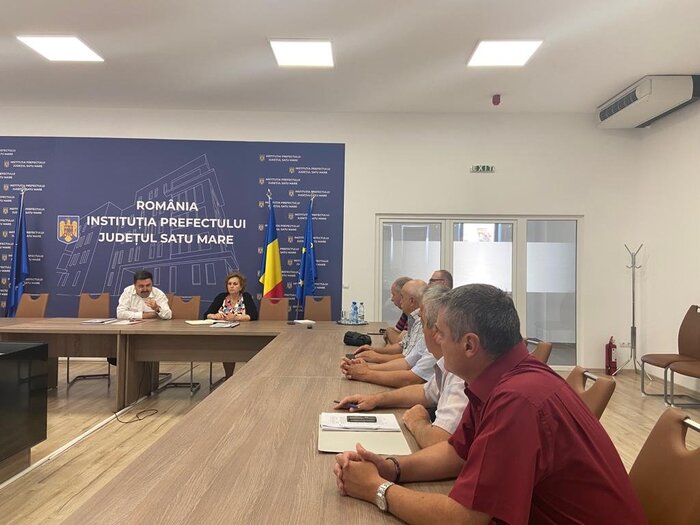 Ședință de lucru a Comisiilor de evaluare a pagubelor agricole
