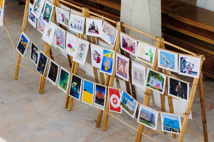 Razboiul din Ucraina in imagini. Expozitie la Satu Mare (Foto)
