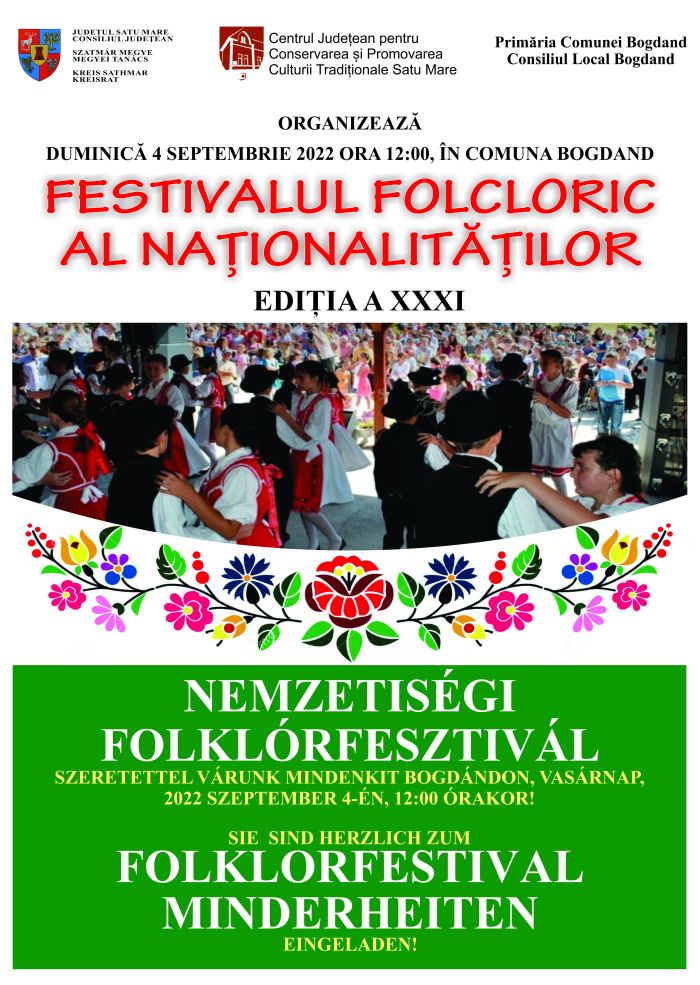 Festivalul Folcloric al Naţionalităţilor de la Bogdand