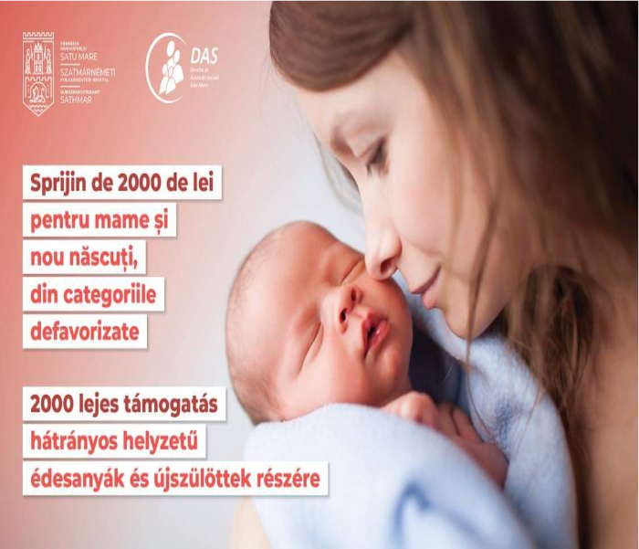 Sprijin pentru mamele si copiii defavorizati