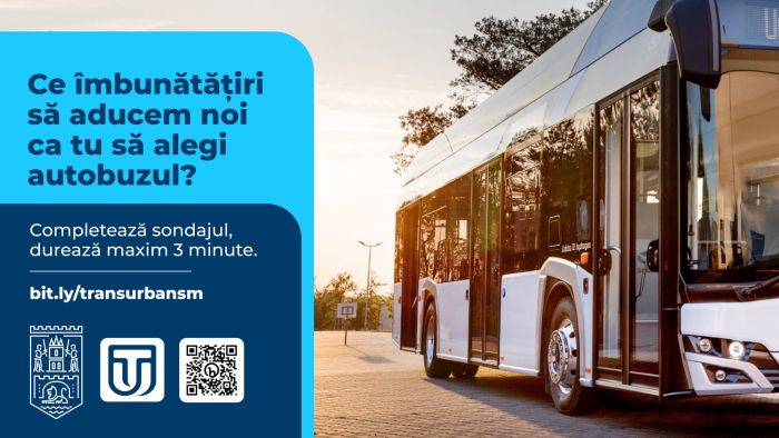 Sondaj privind serviciile de transport in comun in municipiul Satu Mare
