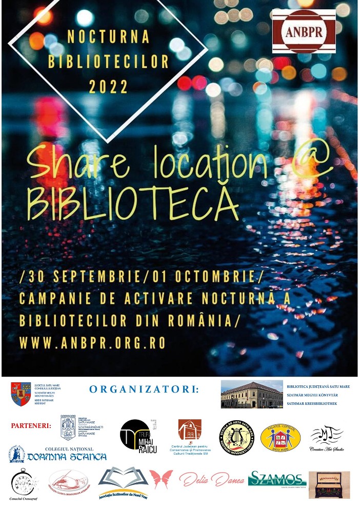 Azi are loc „Nocturna bibliotecilor”