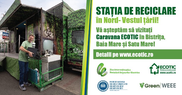 Stația de Reciclare ajunge în Bistrița, Baia Mare și Satu Mare