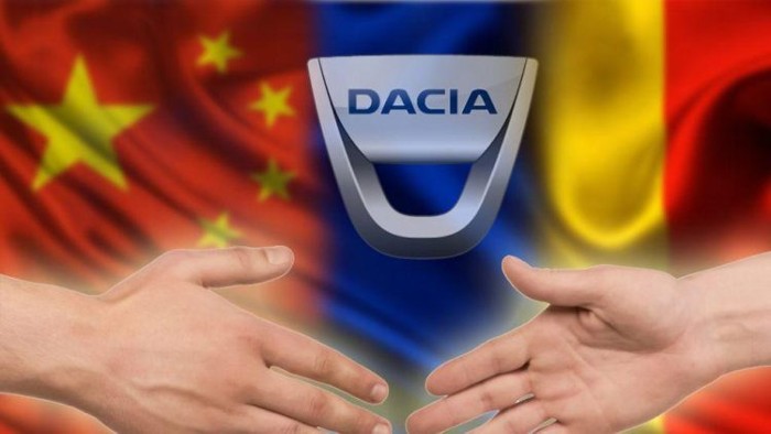 Chinezii vor să cumpere o parte din Dacia