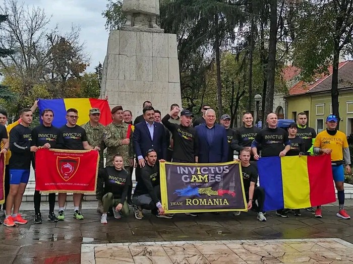 Ștafeta veteranilor INVICTUS a ajuns la Satu Mare (Foto)