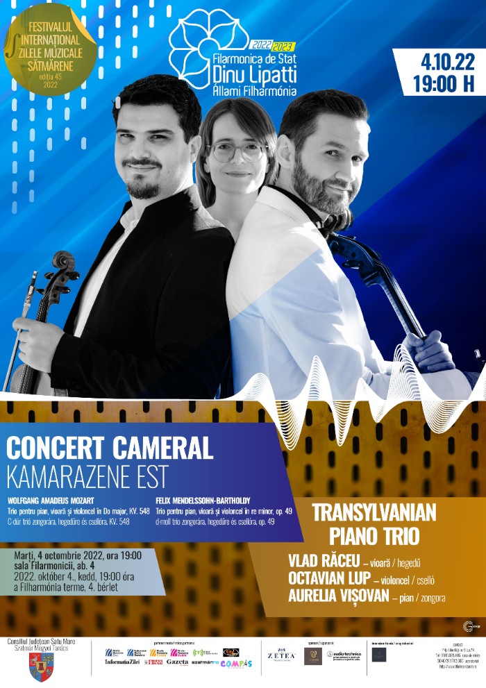 Zilele Muzicale Satmarene: Concert cameral la Filarmonica