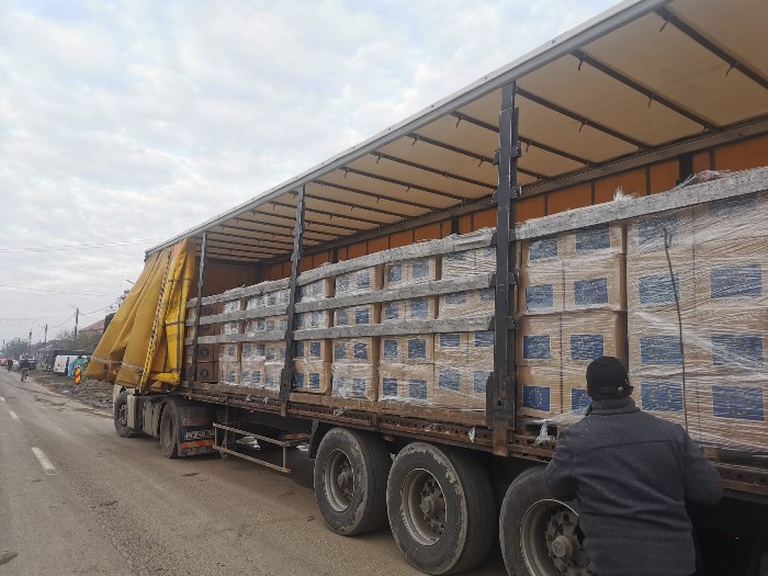 A început receptionarea la nivelul județului a unei noi tranșe de pachete cu alimente în cadrul POAD