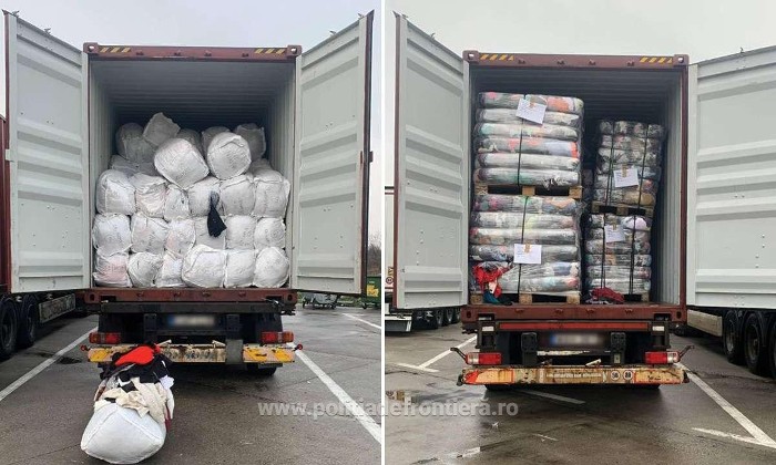 Peste 47 tone deșeuri, oprite la intrarea în țară Peste 47 tone deșeuri, oprite la intrarea în țară