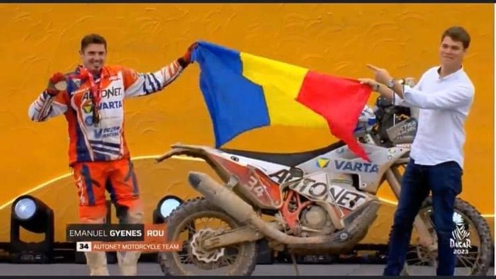 Raliul Dakar: Emanuel Gyenes a terminat competiția pe locul 27 (Foto)