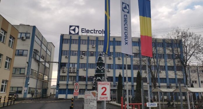 Declin al afacerilor Electrolux în România în 2022