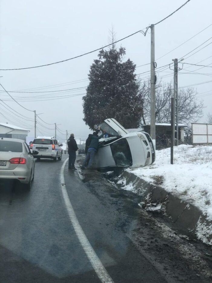 Accident pe DN 1C Baia Mare – Satu Mare (Foto)