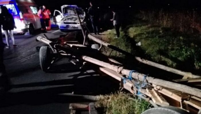Șapte victime, dintre care una în stare critică, în urma unui accident (Foto)
