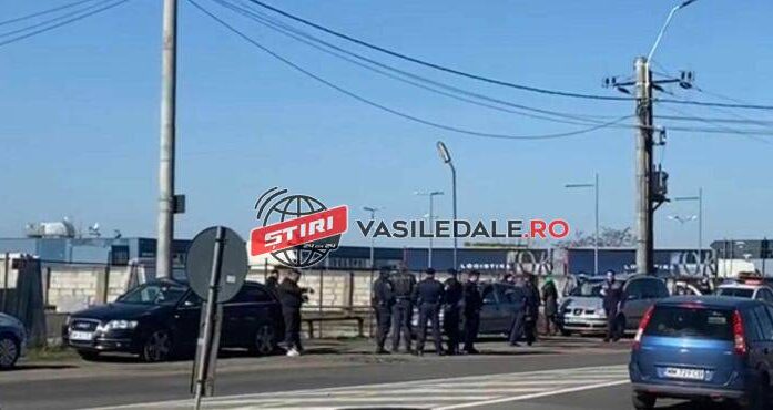 Scandal între doi sătmăreni, la intrarea în Baia Mare (Foto)