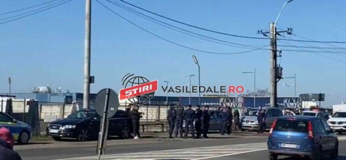 Scandal între doi sătmăreni, la intrarea în Baia Mare (Foto)