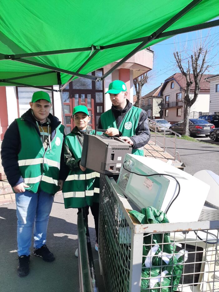 O nouă acţiune de colectare a deşeurilor electrice