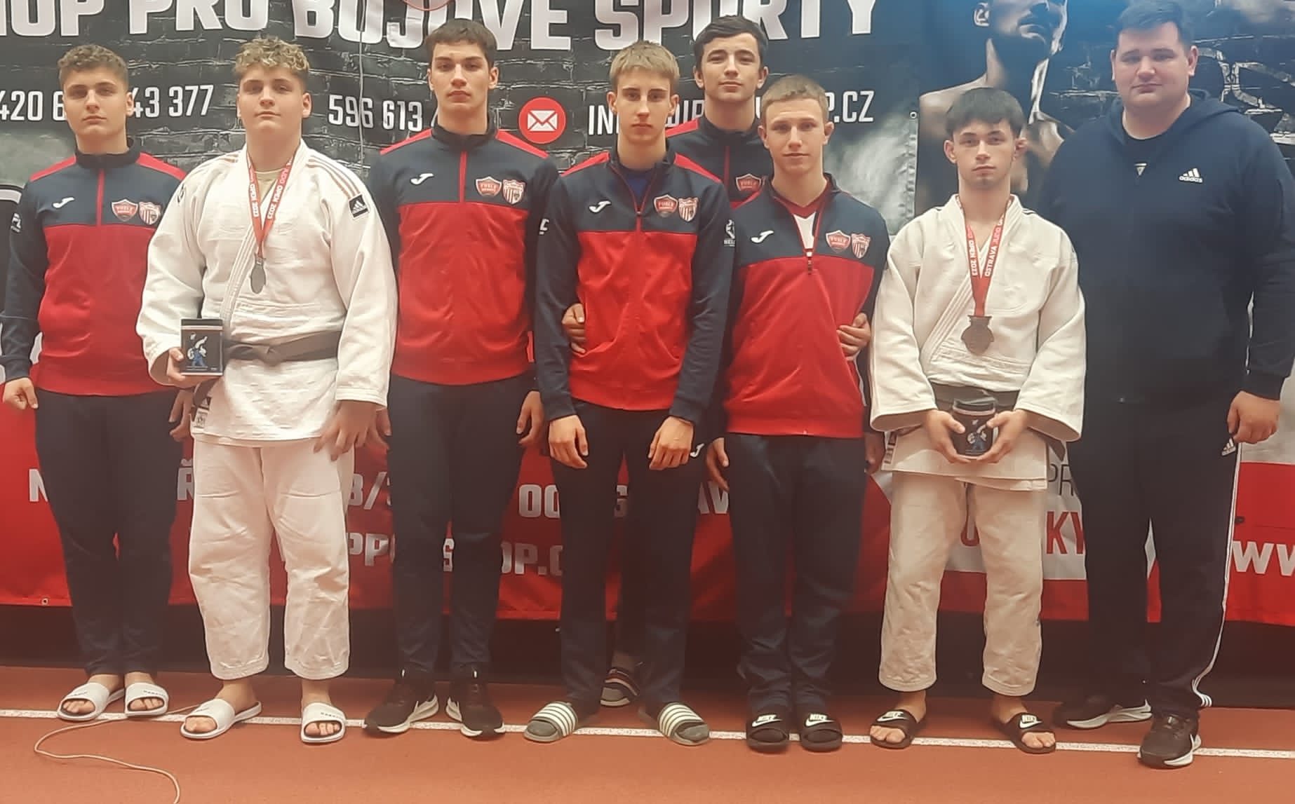 Judoka de la CSM Olimpia s-au întors cu medalii de la Sibiu și Ostrava