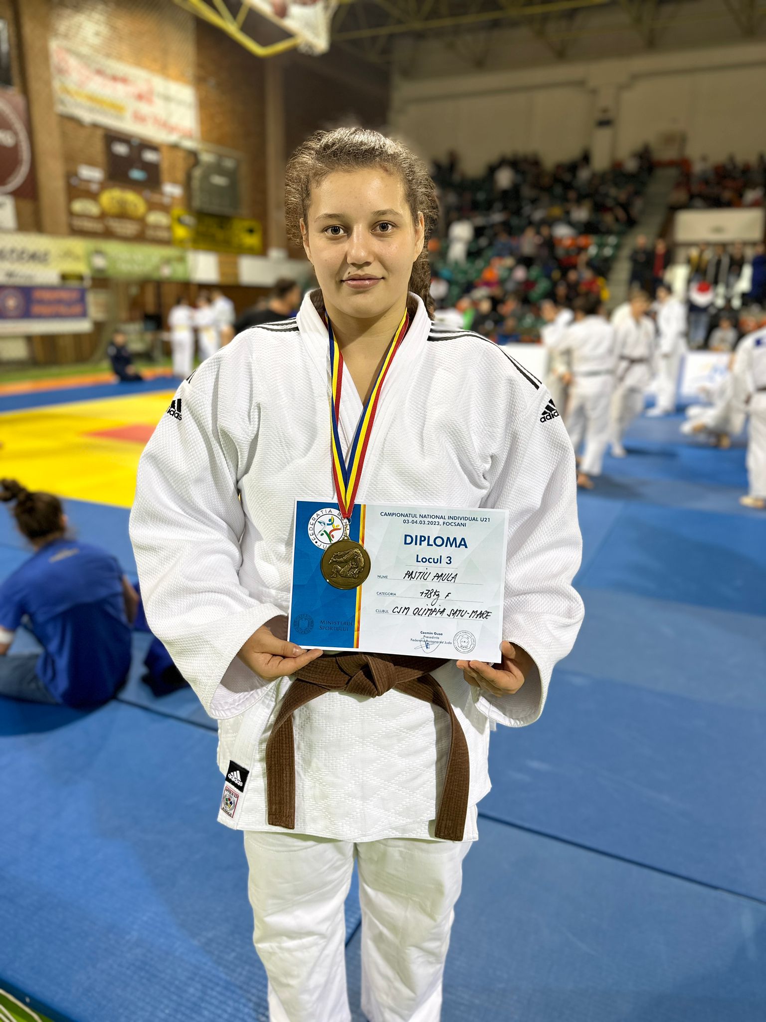 Paula Paștiu, medalie de bronz la Naționalele U21 (Foto)