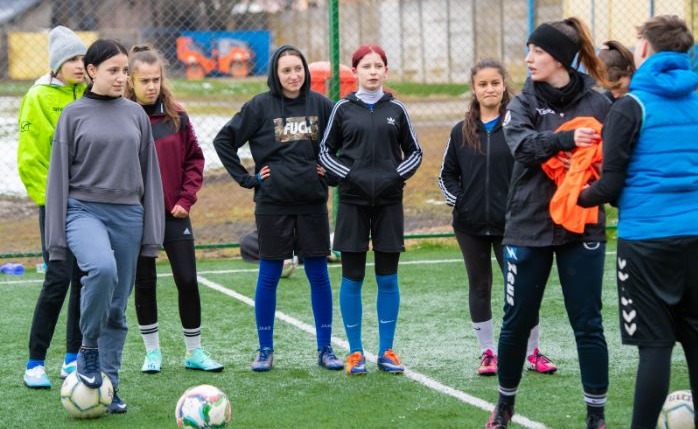 CSM Olimpia Satu Mare are și echipă de fotbal feminin ! (Foto)